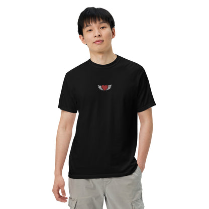 Men’s garment-dyed heavyweight t-shirt Embroidery