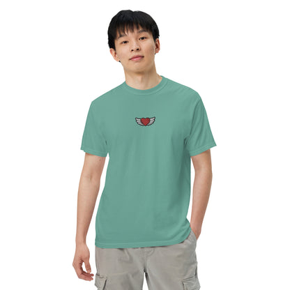 Men’s garment-dyed heavyweight t-shirt Embroidery