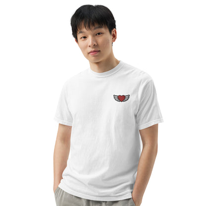 Men’s garment-dyed heavyweight t-shirt Embroidery