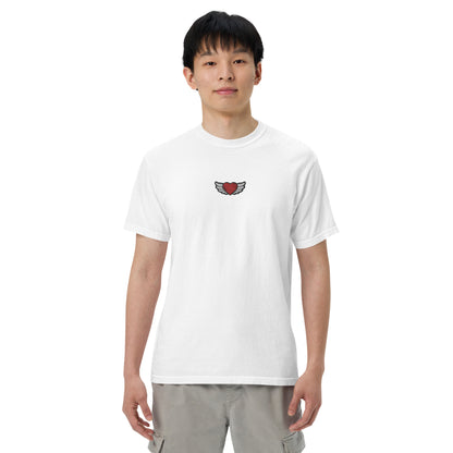 Men’s garment-dyed heavyweight t-shirt Embroidery