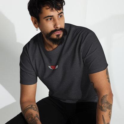 Men’s premium heavyweight tee Embroidery