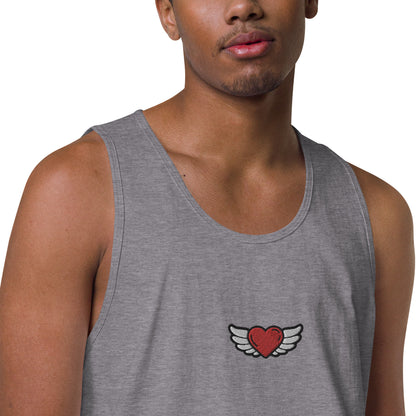 Men’s premium tank top Embroidery