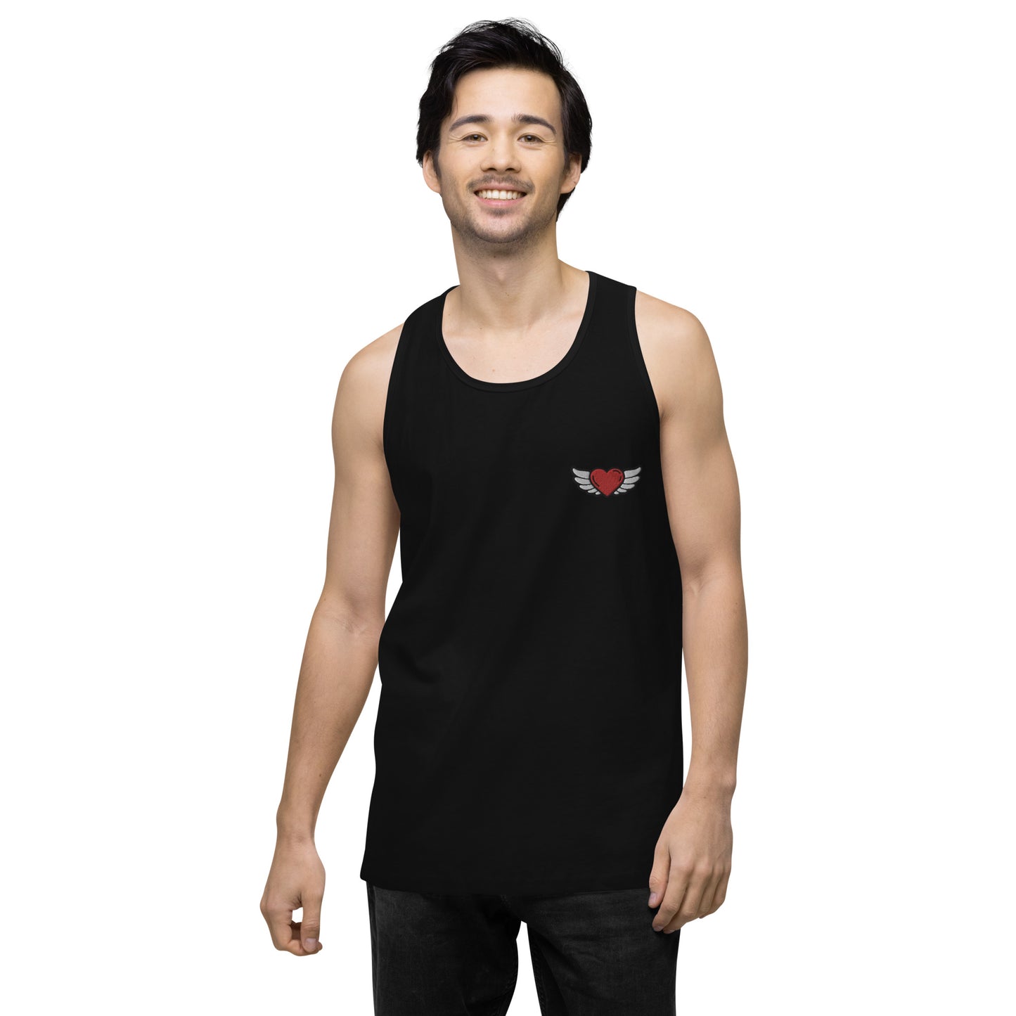 Men’s premium tank top Embroidery