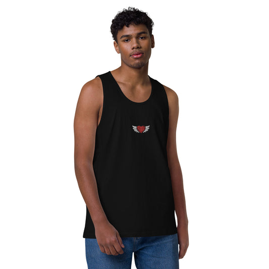 Men’s premium tank top Embroidery