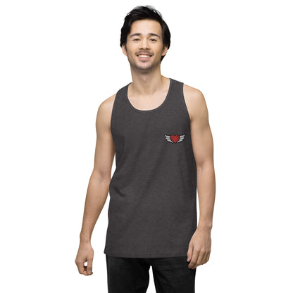 Men’s premium tank top Embroidery