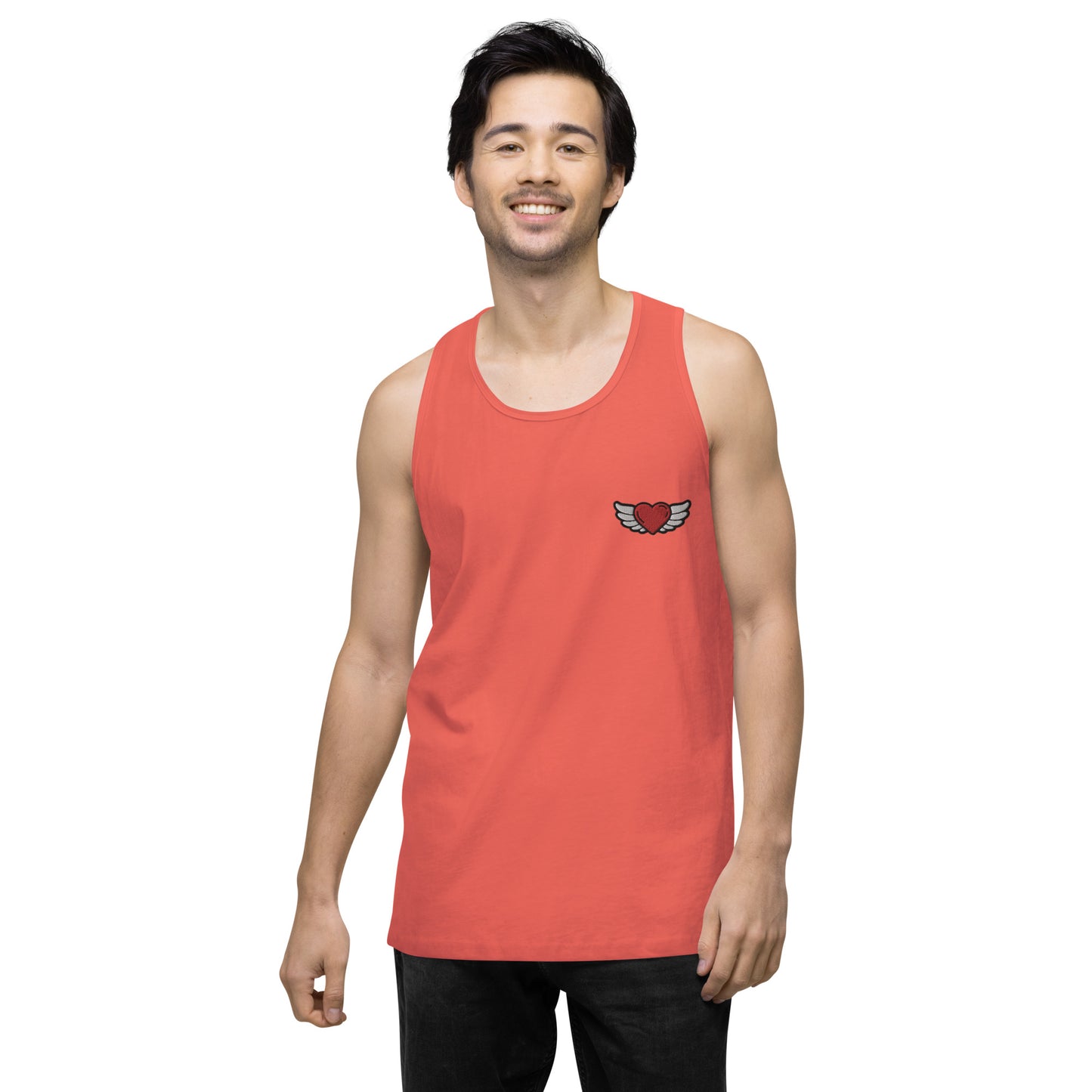 Men’s premium tank top Embroidery