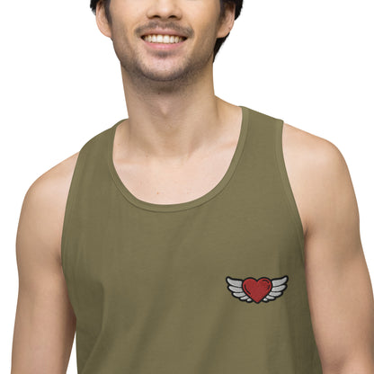 Men’s premium tank top Embroidery