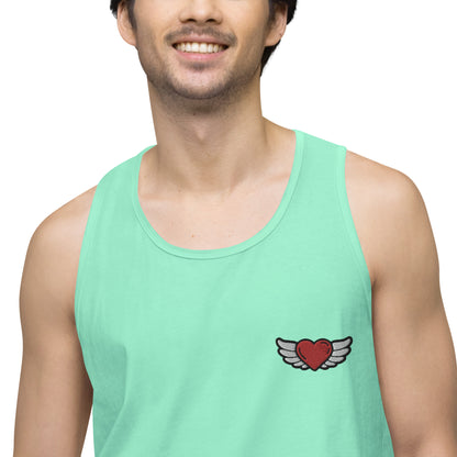 Men’s premium tank top Embroidery