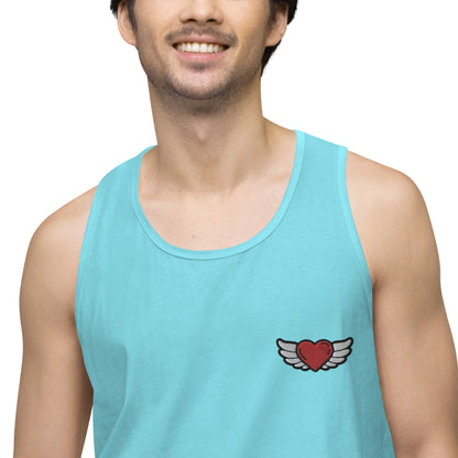 Men’s premium tank top Embroidery