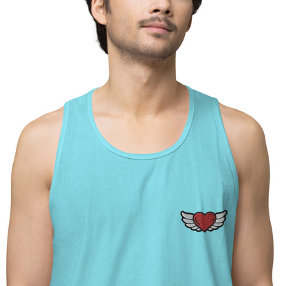 Men’s premium tank top Embroidery