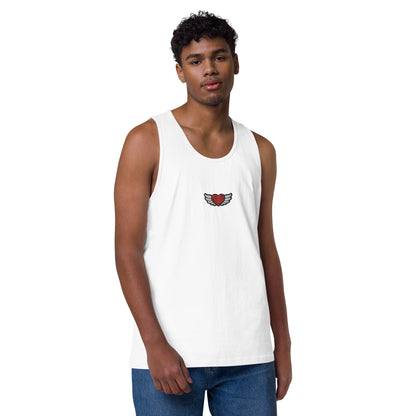 Men’s premium tank top Embroidery