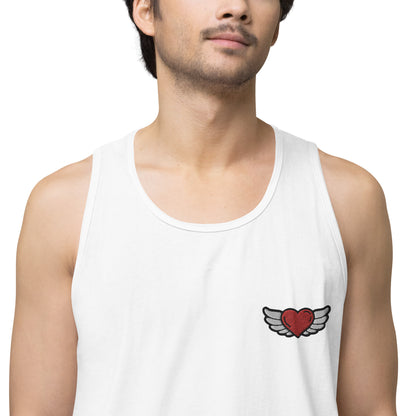 Men’s premium tank top Embroidery