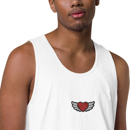 Men’s premium tank top Embroidery