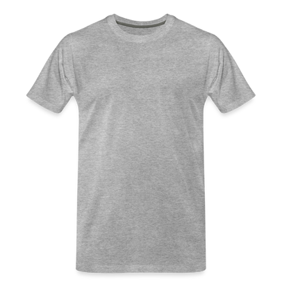 Men’s Premium Organic T-Shirt - heather gray