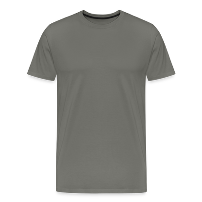 Men's Premium T-Shirt - asphalt gray