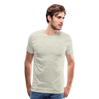 Men's Premium T-Shirt - heather oatmeal