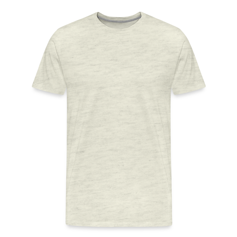 Men's Premium T-Shirt - heather oatmeal