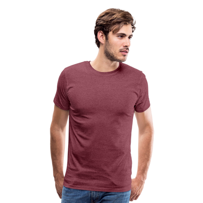 Men's Premium T-Shirt - heather burgundy