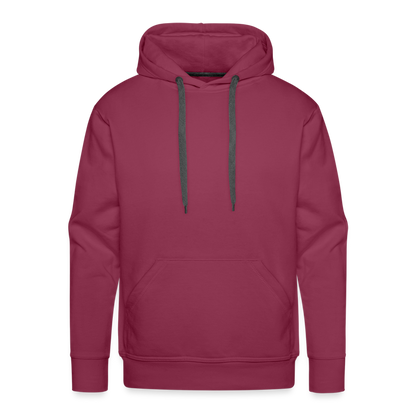 Men’s Premium Hoodie - burgundy