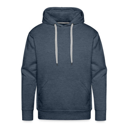 Men’s Premium Hoodie - heather denim