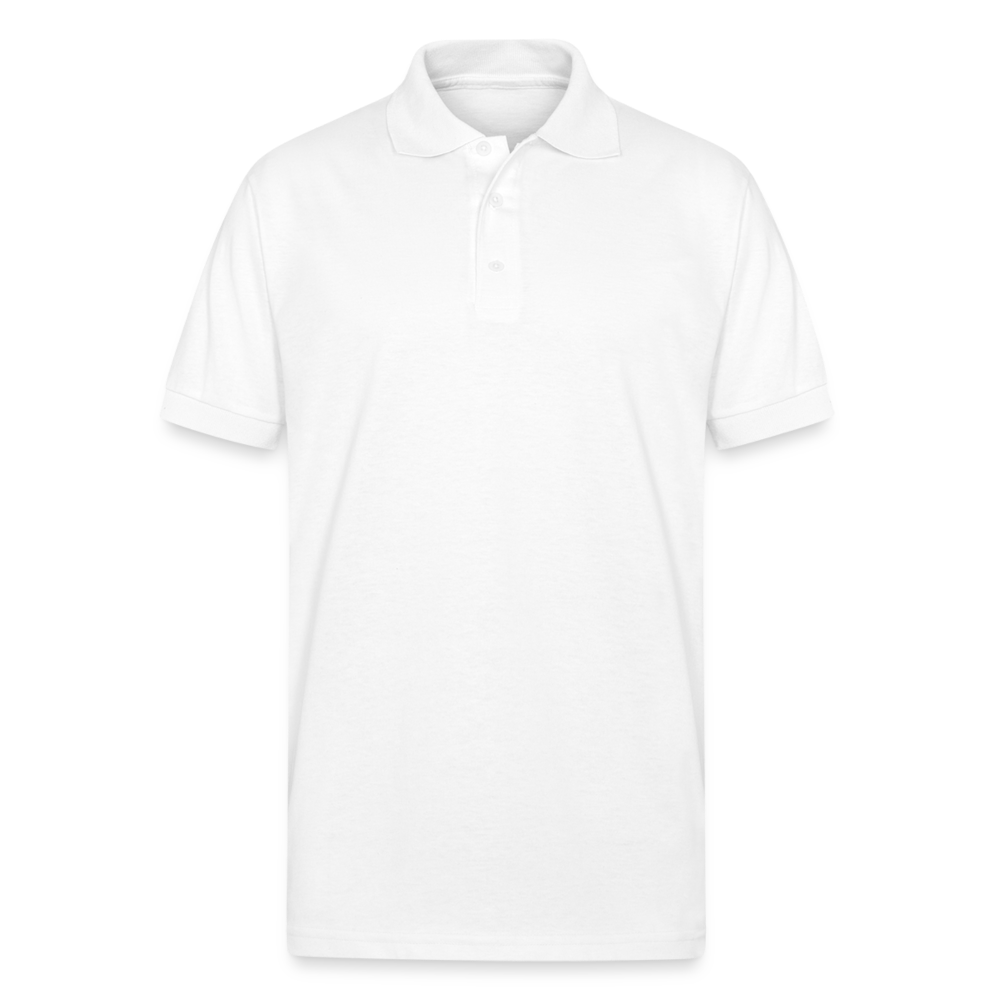 Gildan Men’s 50/50 Jersey Polo - white