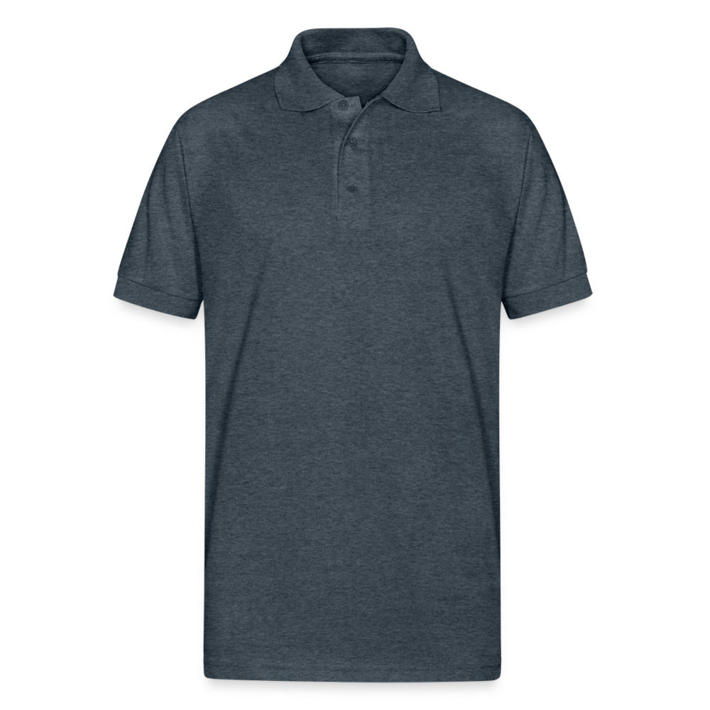 Gildan Men’s 50/50 Jersey Polo - deep heather