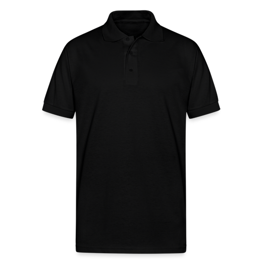 Gildan Men’s 50/50 Jersey Polo - black