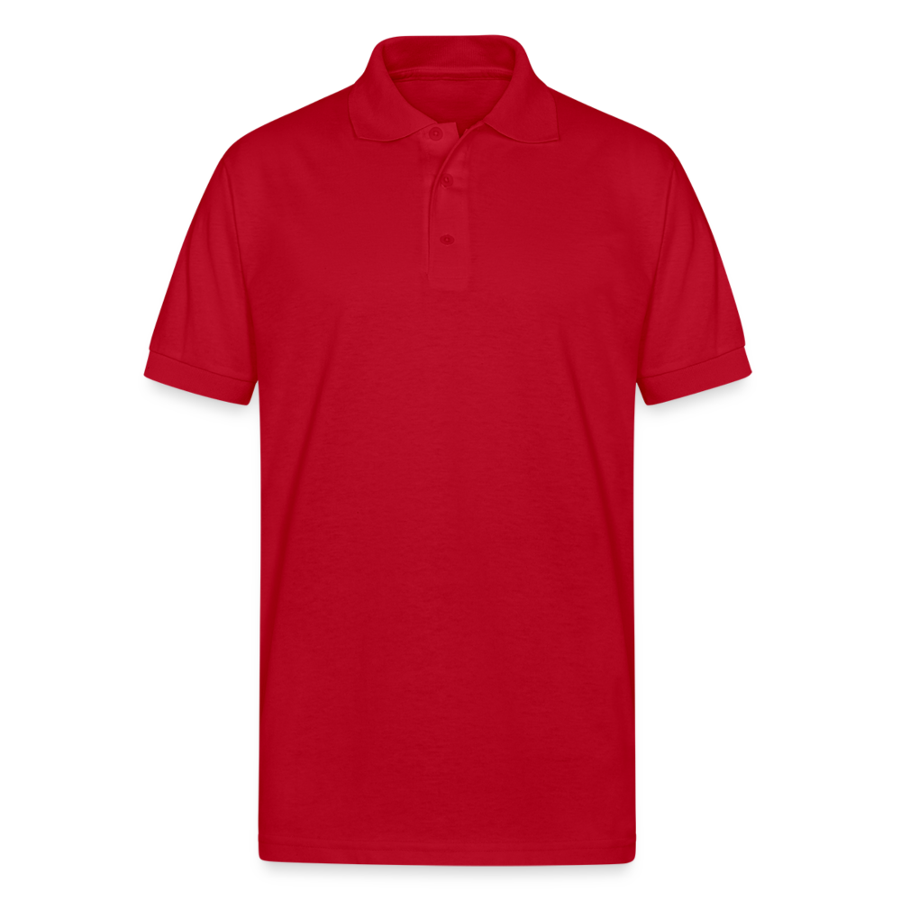 Gildan Men’s 50/50 Jersey Polo - red