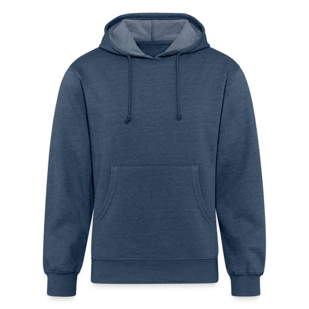 Unisex Organic Hoodie - heather navy