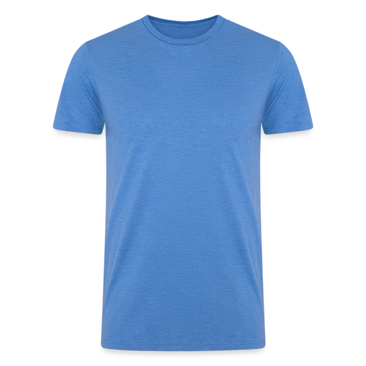 Men’s Tri-Blend Organic T-Shirt -  heather blue