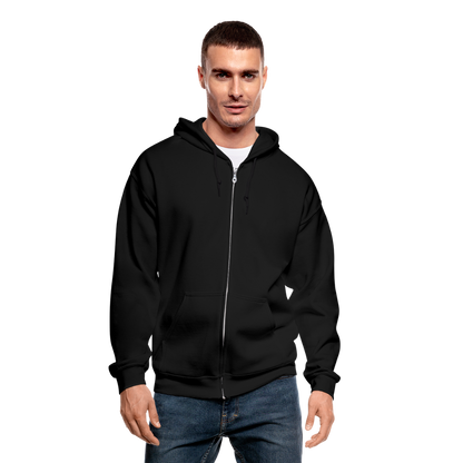 Gildan Heavy Blend Adult Zip Hoodie - black