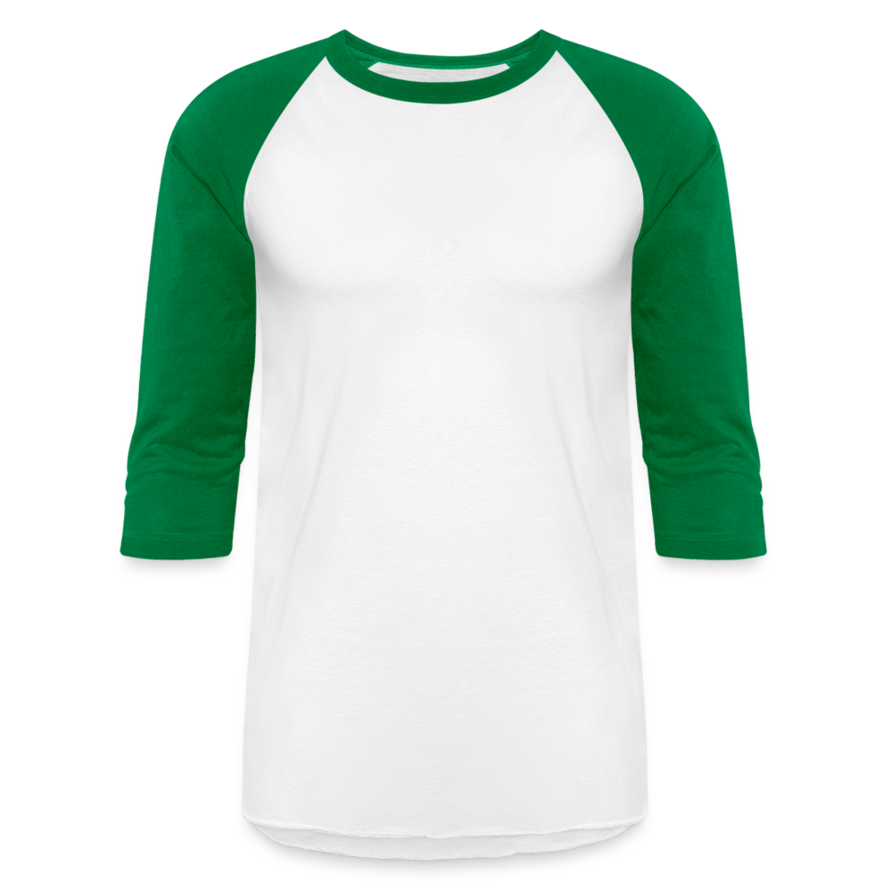 Baseball T-Shirt - white/kelly green