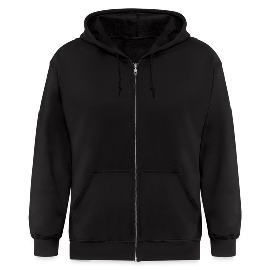 Men's Zip Hoodie - black