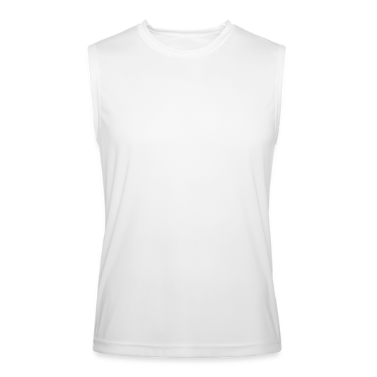 Men’s Performance Sleeveless Shirt - white