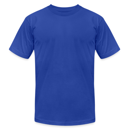 Unisex Jersey T-Shirt by Bella + Canvas - royal blue