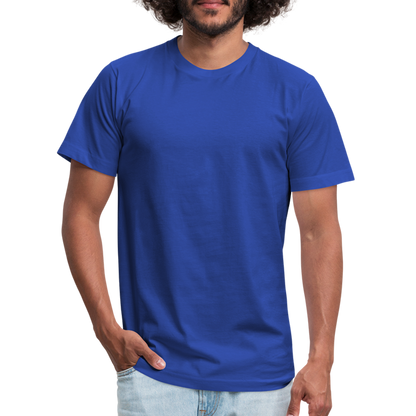 Unisex Jersey T-Shirt by Bella + Canvas - royal blue