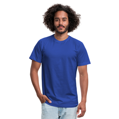 Unisex Jersey T-Shirt by Bella + Canvas - royal blue