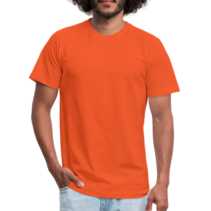 Unisex Jersey T-Shirt by Bella + Canvas - orange