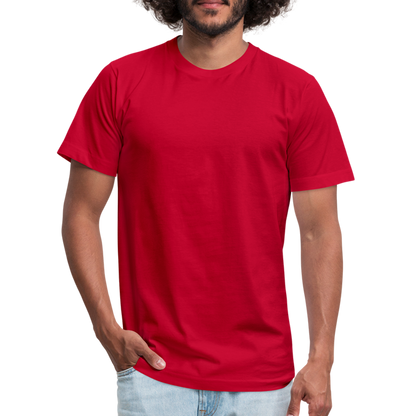 Unisex Jersey T-Shirt by Bella + Canvas - red