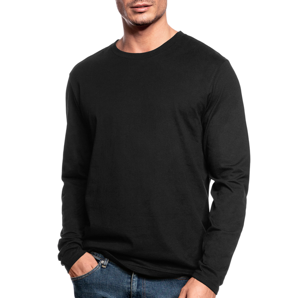 Men's Long Sleeve T-Shirt by Next Level - black