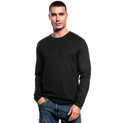 Men's Long Sleeve T-Shirt by Next Level - black