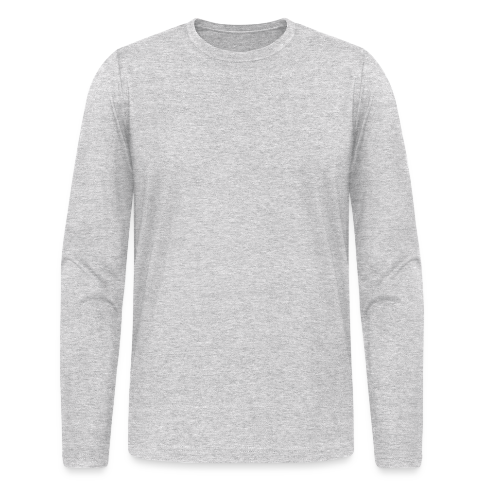 Men's Long Sleeve T-Shirt by Next Level - heather gray