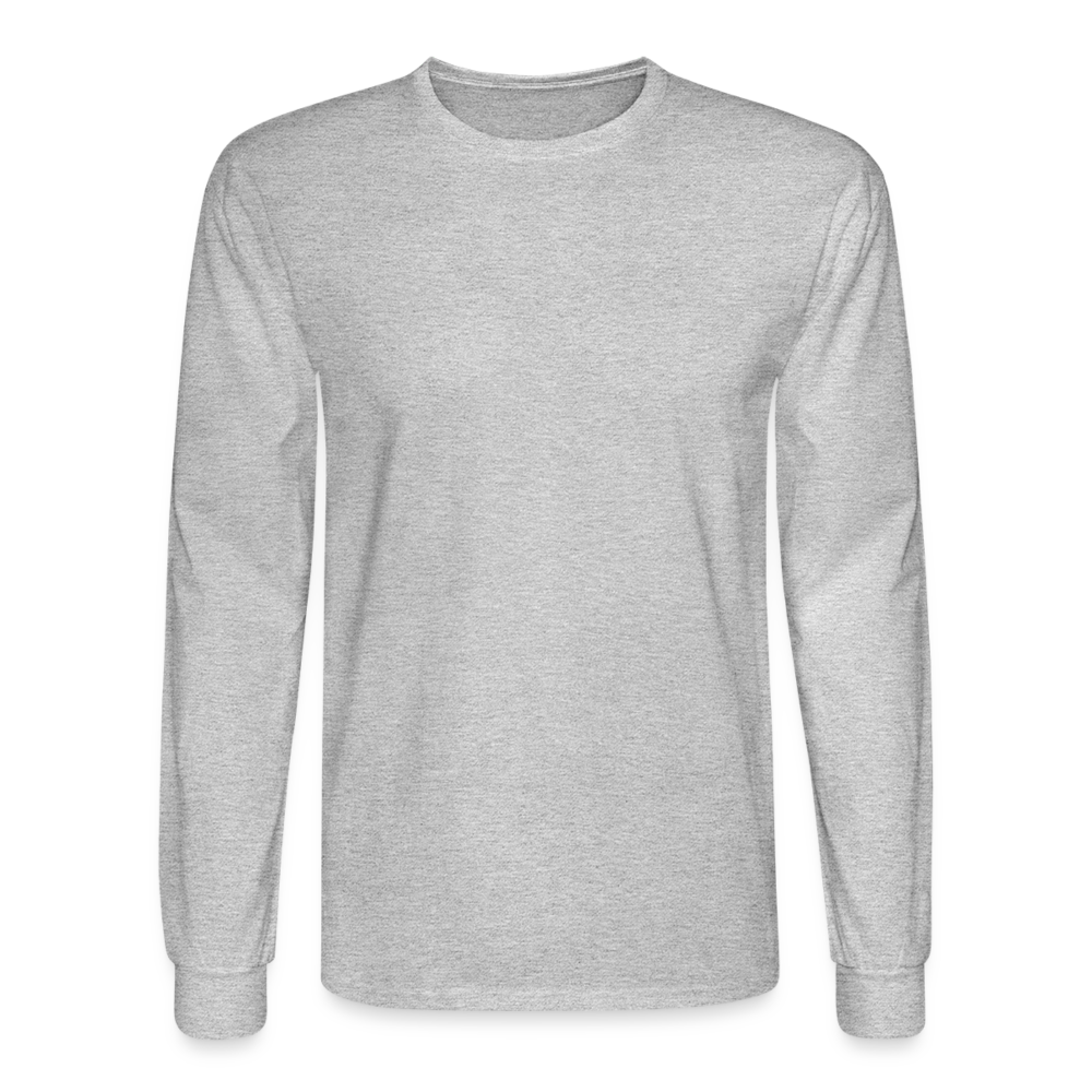 Men's Long Sleeve T-Shirt - heather gray