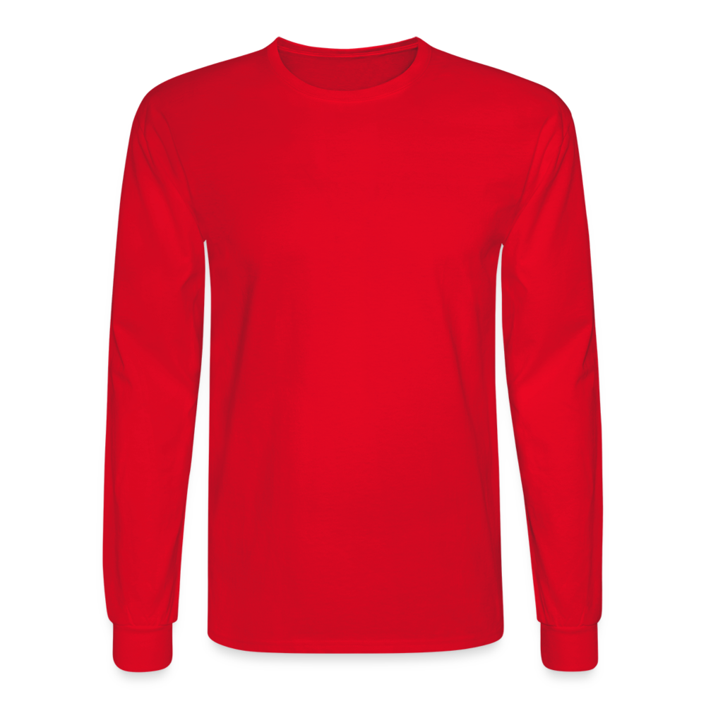 Men's Long Sleeve T-Shirt - red