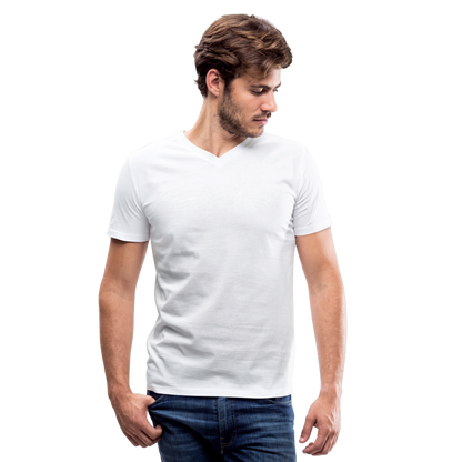 Men's V-Neck T-Shirt - white