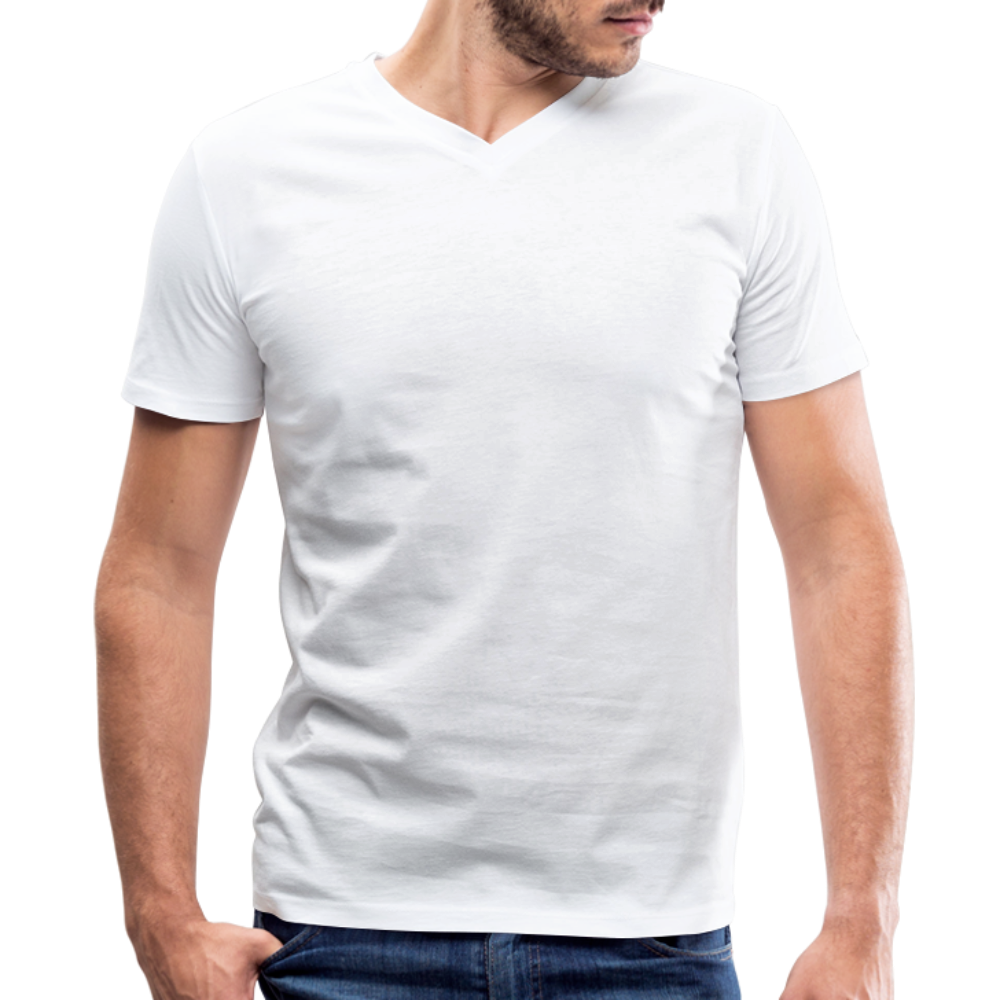 Men's V-Neck T-Shirt - white