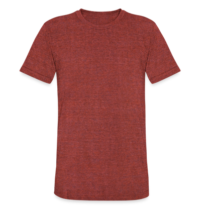 Unisex Tri-Blend T-Shirt - heather cranberry