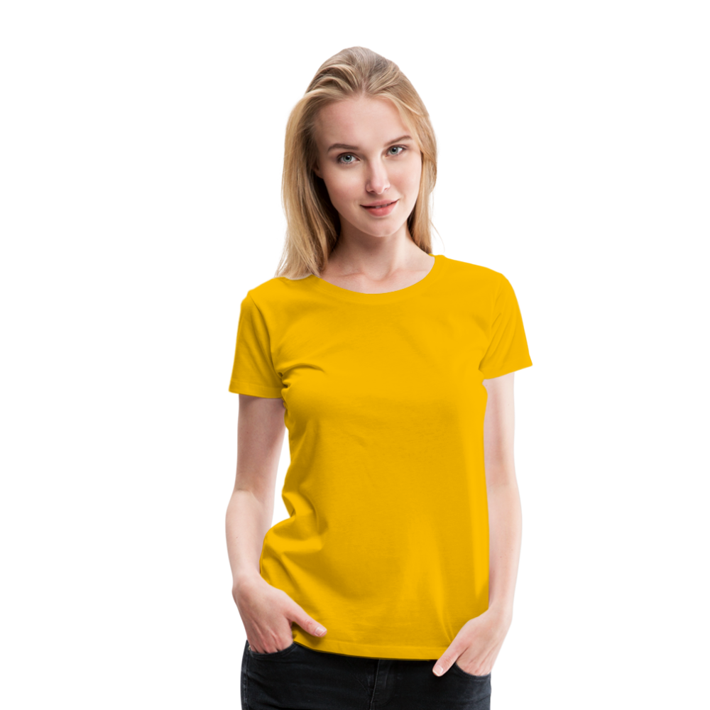 Women’s Premium T-Shirt - sun yellow