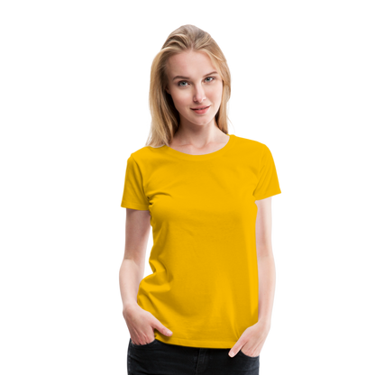 Women’s Premium T-Shirt - sun yellow