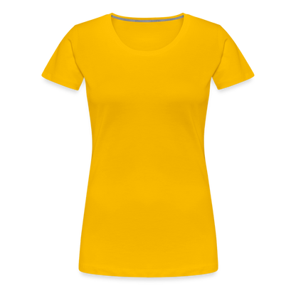 Women’s Premium T-Shirt - sun yellow